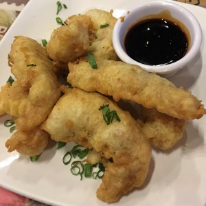 Tempura de camarones 