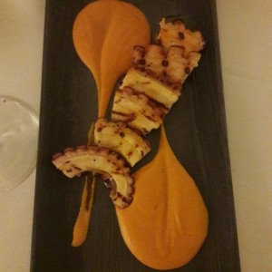 pulpo al grill