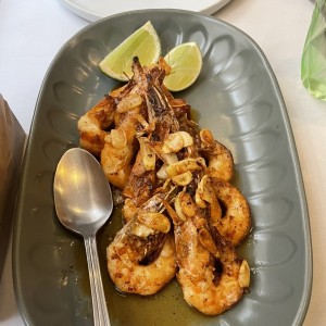 Gambas al ajillo!