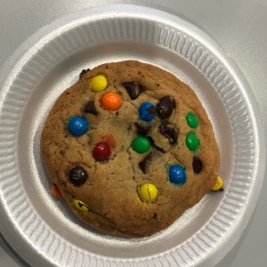 Galleta de M&M 