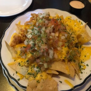 Nachos de pollo 