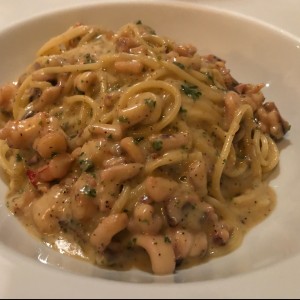 Pasta con Mariscos 