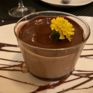 mousse de chocolate