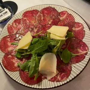 Anti Pasti - Carpaccio in Foccacia