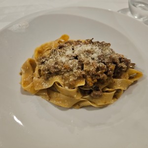 Pappardelle con Ragu del Borgo