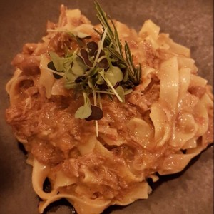 Tagliatelle al Ragu de Pato