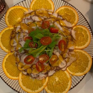 Carpaccio de Pulpo