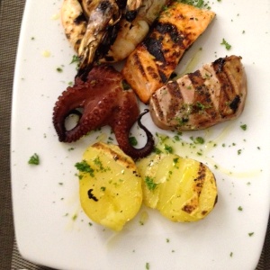 Parrilla de pescado