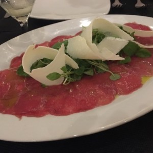 carpaccio de res