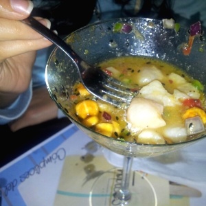 ceviche de corvina