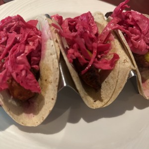 Tacos de corvina 