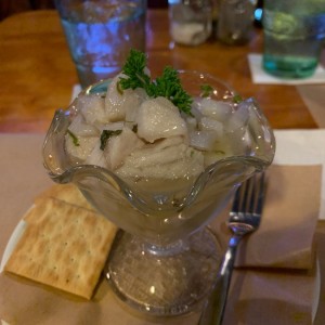 ceviche de corvina