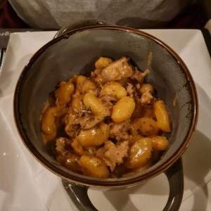 Gnocchi Salsiccia e Funghi