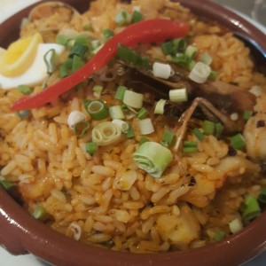 paella de mariscos