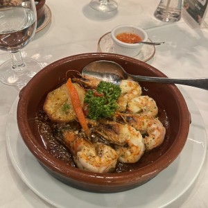 Langostinos al Ajillo o Langostinos a la Mantequilla