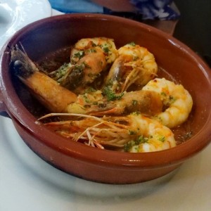 Langostinos al Ajillo o Langostinos a la Mantequilla