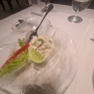 ceviche de corvina