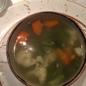 Sopa de vegetales