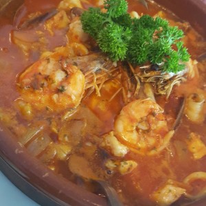 Zarzuela de mariscos (para 2 personas)