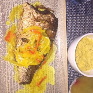 Pescado al chorrillo al escobiche