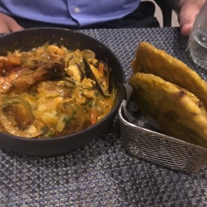 Cazuela de mariscos