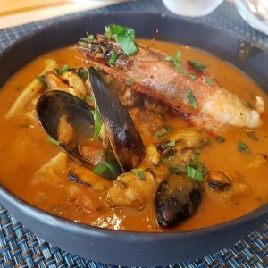 cazuela de mariscos 