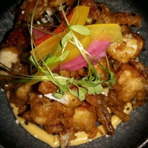 Ceviche tempura 