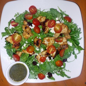 ensalada con pollo