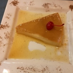 Flan de la casa