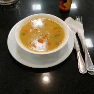 sopa arvejas