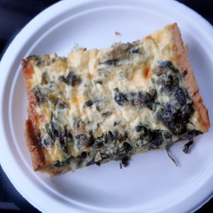 Quiche ee espinaca