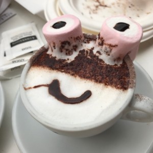 babyccino (chocolate caliente)