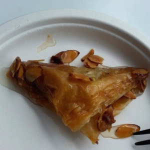 Baklawa de almendras