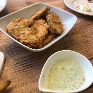 Berenjenas con Satziki
