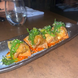 Dumplings de Camarones