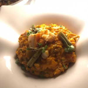 Risotto de langosta (solo en temporada)