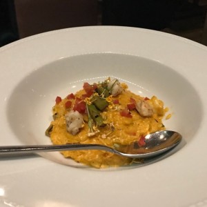 Risotto de langosta (solo en temporada)