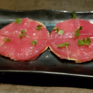 Para picar - Tuna pizza