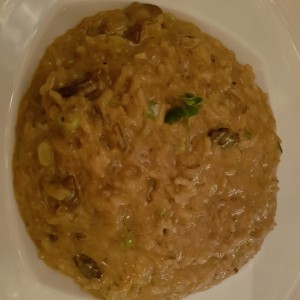 Risotto trio de hongos