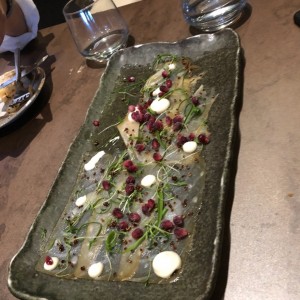 carpaccio de atun