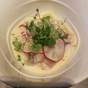 Entradas - Ceviche de corvina