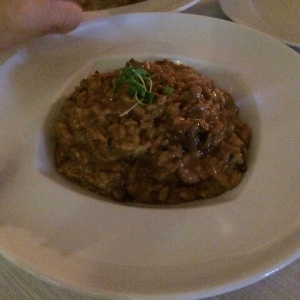 Risotto trio de hongos