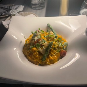 Risotto de langosta