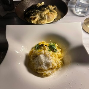 Tagliatelle cacio, Pepe e Tartufo