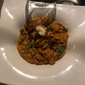 Risotto de langosta (solo en temporada)