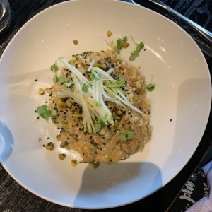 Risotto trio de hongos