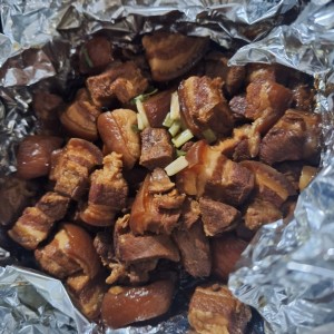 Puerco el Salsa de soya de frijoles rojos