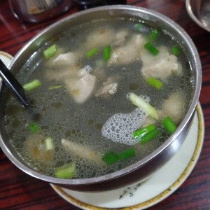 Sopa de gallina