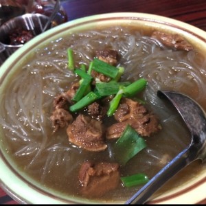 Sopa de carne 