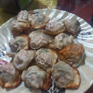 Dumpling de cerdo y culantro